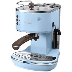 De'Longhi Icona Espresso Coffee Machine, Light Blue